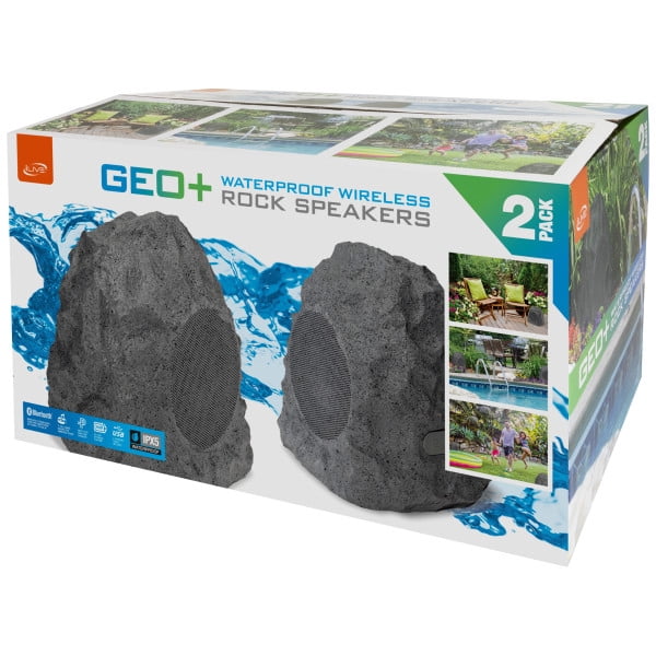 iLive Geo+ IPX5 Waterproof Wireless Speaker Pair, ISBW422G