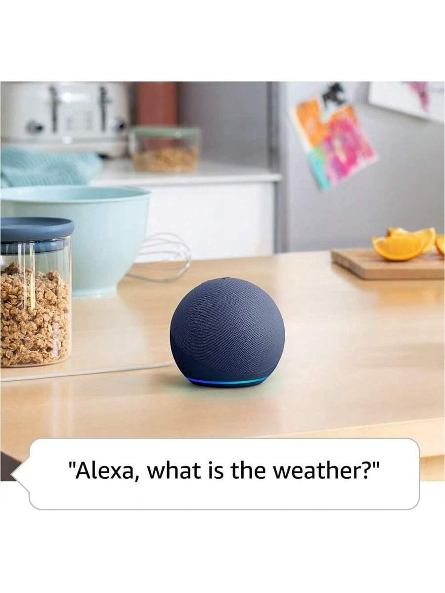 Alexa Sound Speaker (Altavoz) - Rich Bass & Clear Audio, Smart Voice Control for Home, Ideal for Bedrooms, Dining Rooms & Offices