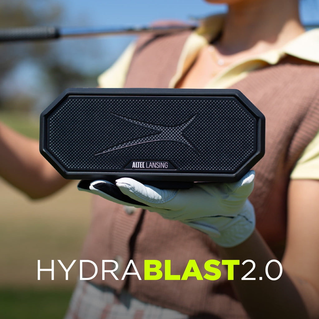 Altec Lansing Hydra Blast 2.0 LED Lighting Floatable Waterproof Wireless Magnetic Bluetooth Portable Speaker