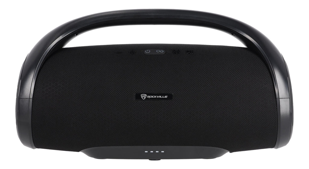 (2) Rockville CANON-XXL Portable Bluetooth Speakers w/Huge Bass+Wireless Linking