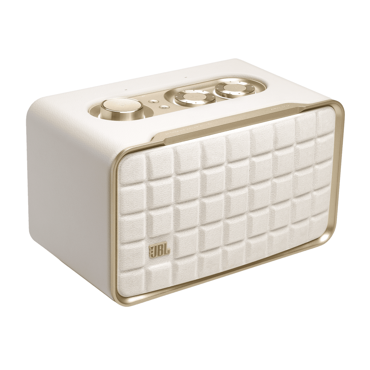 JBL Authentics 200 Bluetooth WiFi Speaker - White + 13-Month Axiom Care
