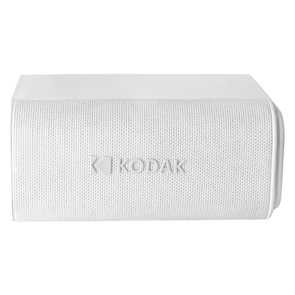 Kodak SoundBrix Plus 2-Piece Portable Rechargeable Bluetooth Speaker System, TWS, Magnetic Docking, IPX4, up to 5 Hours Play Time , Grooving Gray