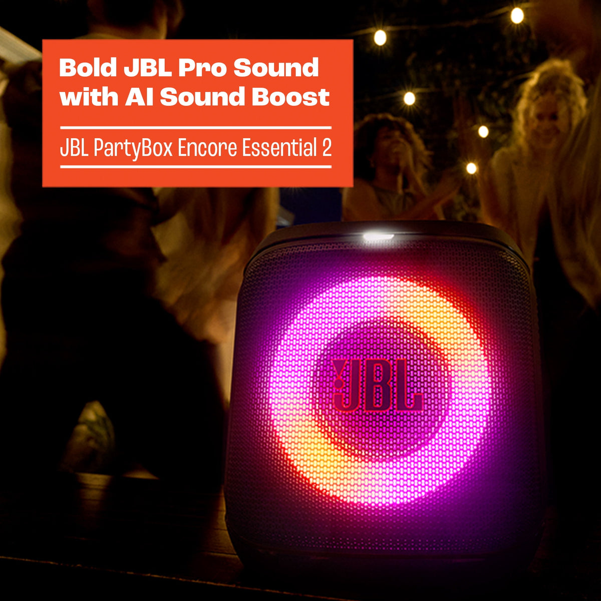 JBL PartyBox Encore Essential 2 - Portable party speaker - Black