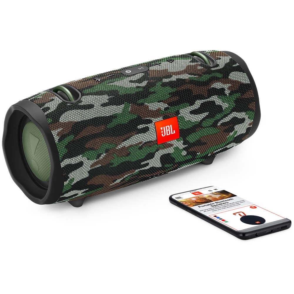 JBL Xtreme 2 Portable Bluetooth Speaker, Waterproof, Midnight Black