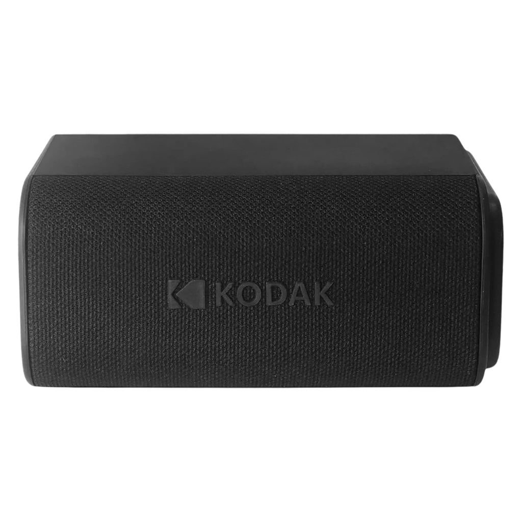 Kodak SoundBrix Plus 2-Piece Portable Rechargeable Bluetooth Speaker System, TWS, Magnetic Docking, IPX4, up to 5 Hours Play Time , Grooving Gray