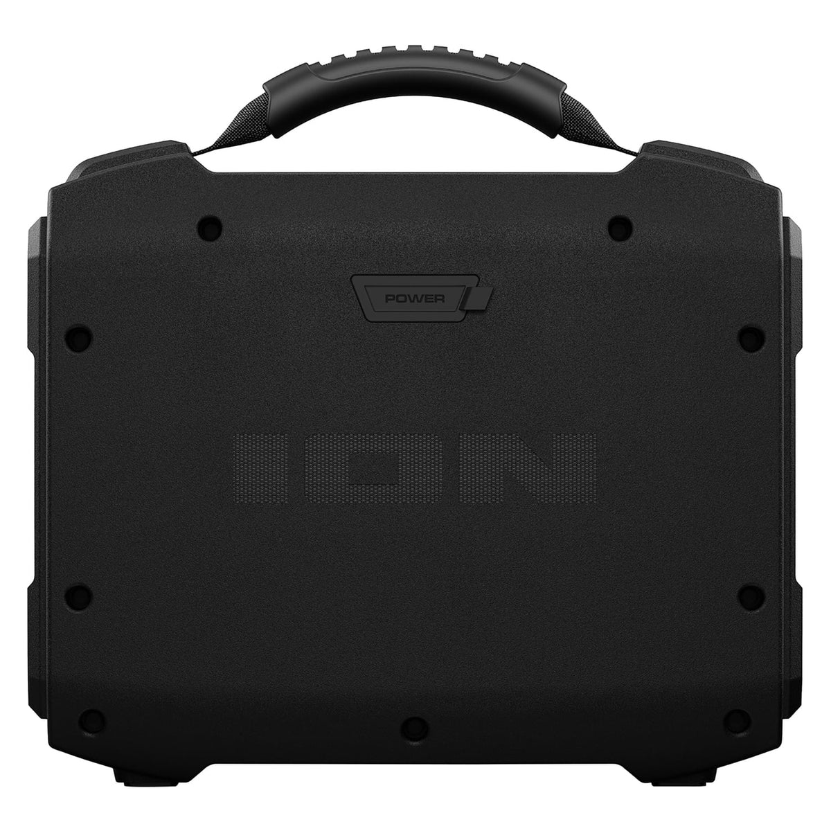 ION Audio Tailgater TD Rugged Bluetooth Portable Speaker, IPX5 Water-Resistant, 1 Speaker, Black