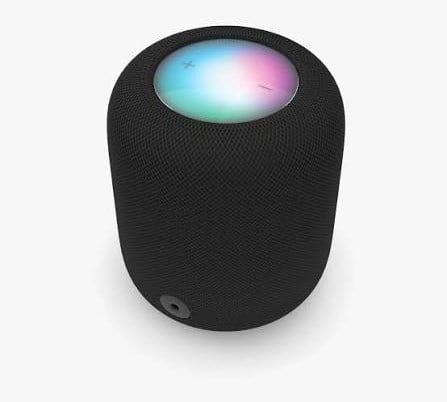 Restored Apple HomePod (2nd Generation) Smart Speaker with Siri - Midnight