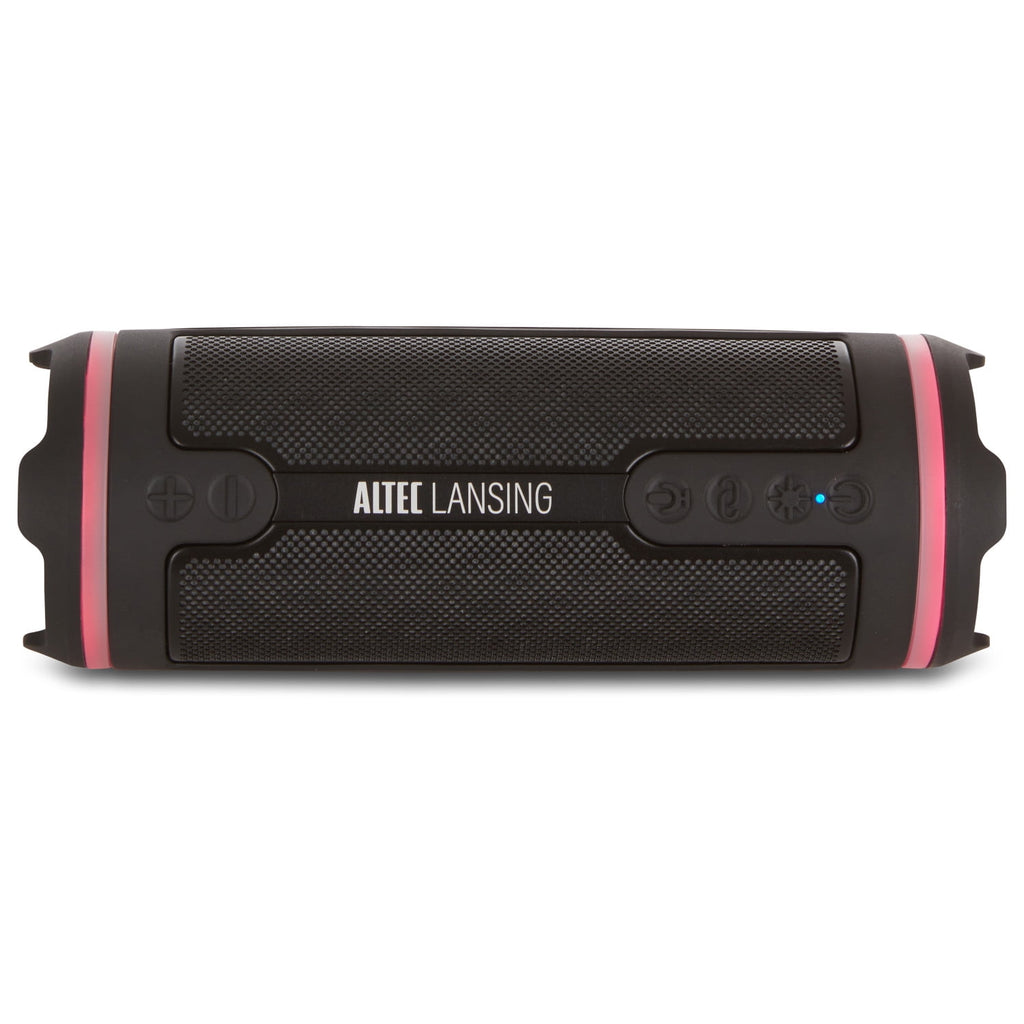 Altec Lansing HydraMOTION 2.0 Wireless Bluetooth Speaker, 16H Battery, RGB Lights, USB-C Quick Charge, IP67 Rated Waterproof Bluetooth Speaker, Mountable, Voice Assistant