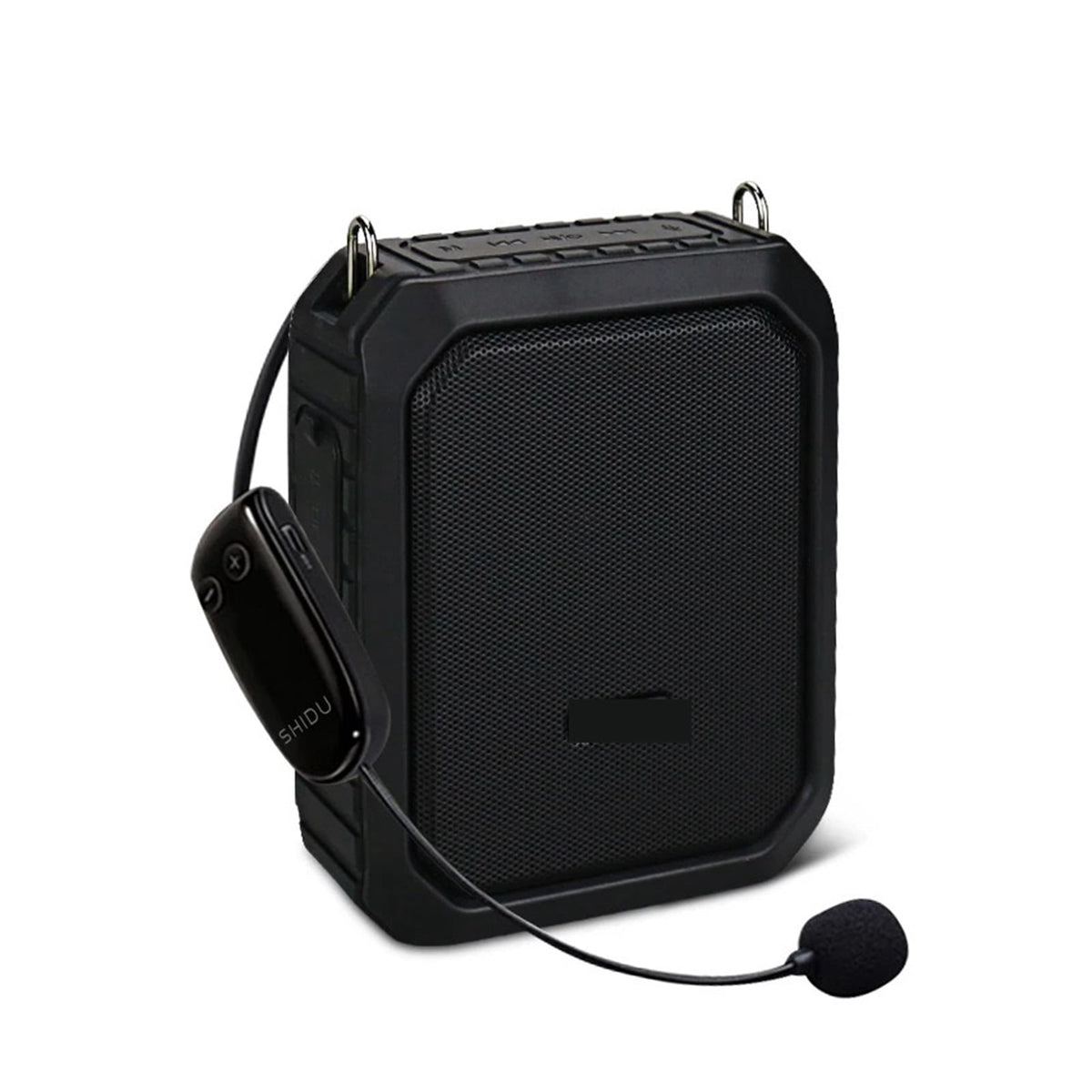 18W Portable Wireless Voice Amplifier For Teachers UHF Microphone Waterproof Speaker As 4400mAh Power Bank ,High Sound