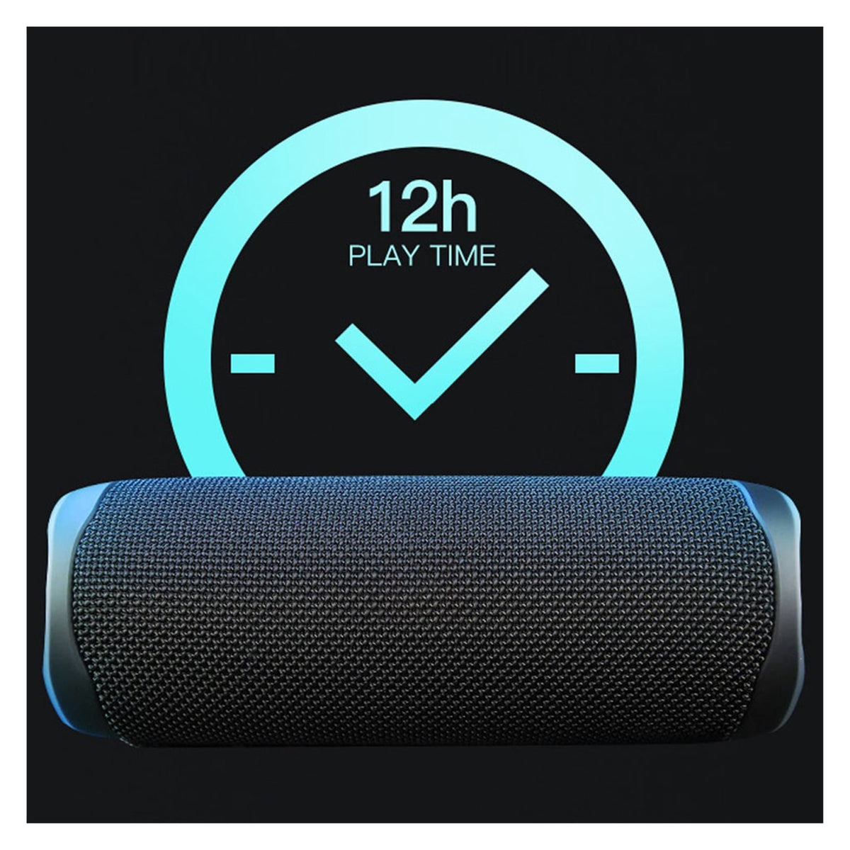 Wireless Waterproof Portable Bluetooth Speaker IPX7 Outdoor Travel Party Stereo Bass Music ,Easy to Use