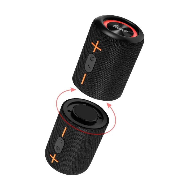2 in 1 Magnetic Split Bluetooth Speaker, 20W Waterproof Dual Splittable Wireless Stereo with 24H Playtime, True Wireless Pairing for Home
