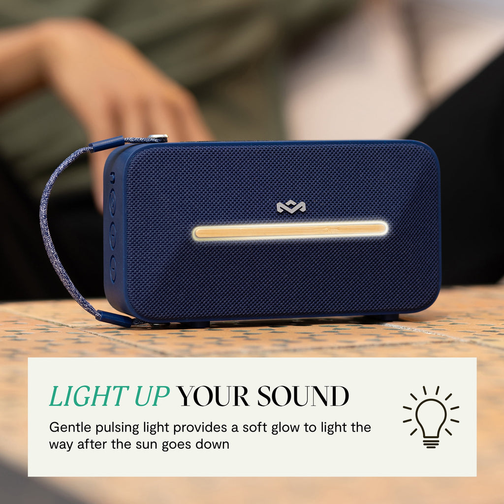 House of Marley Rise Up Solar Bluetooth® Speaker - Blue