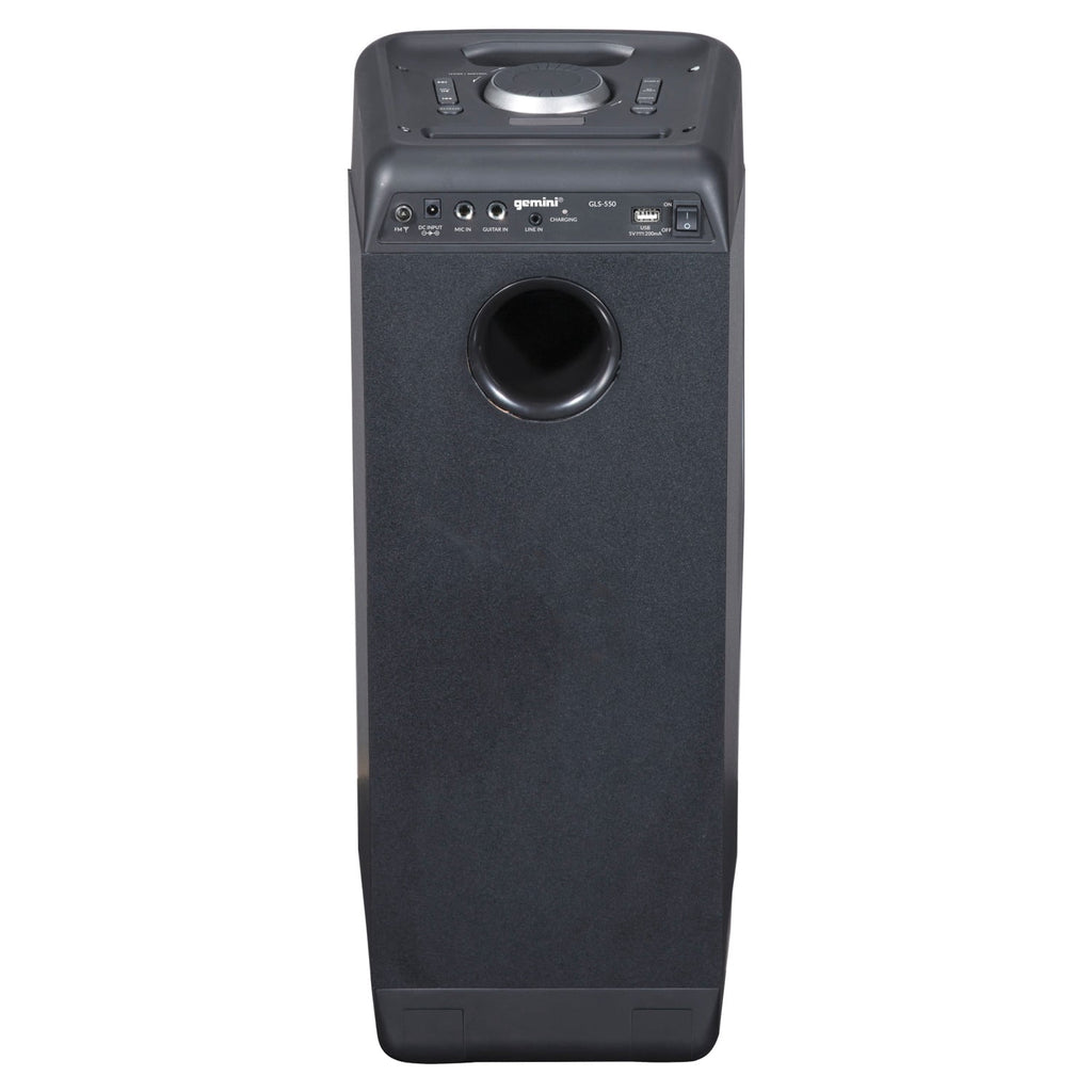 Gemini GLS880 30 inch Portable Bluetooth LED Light Show Party System