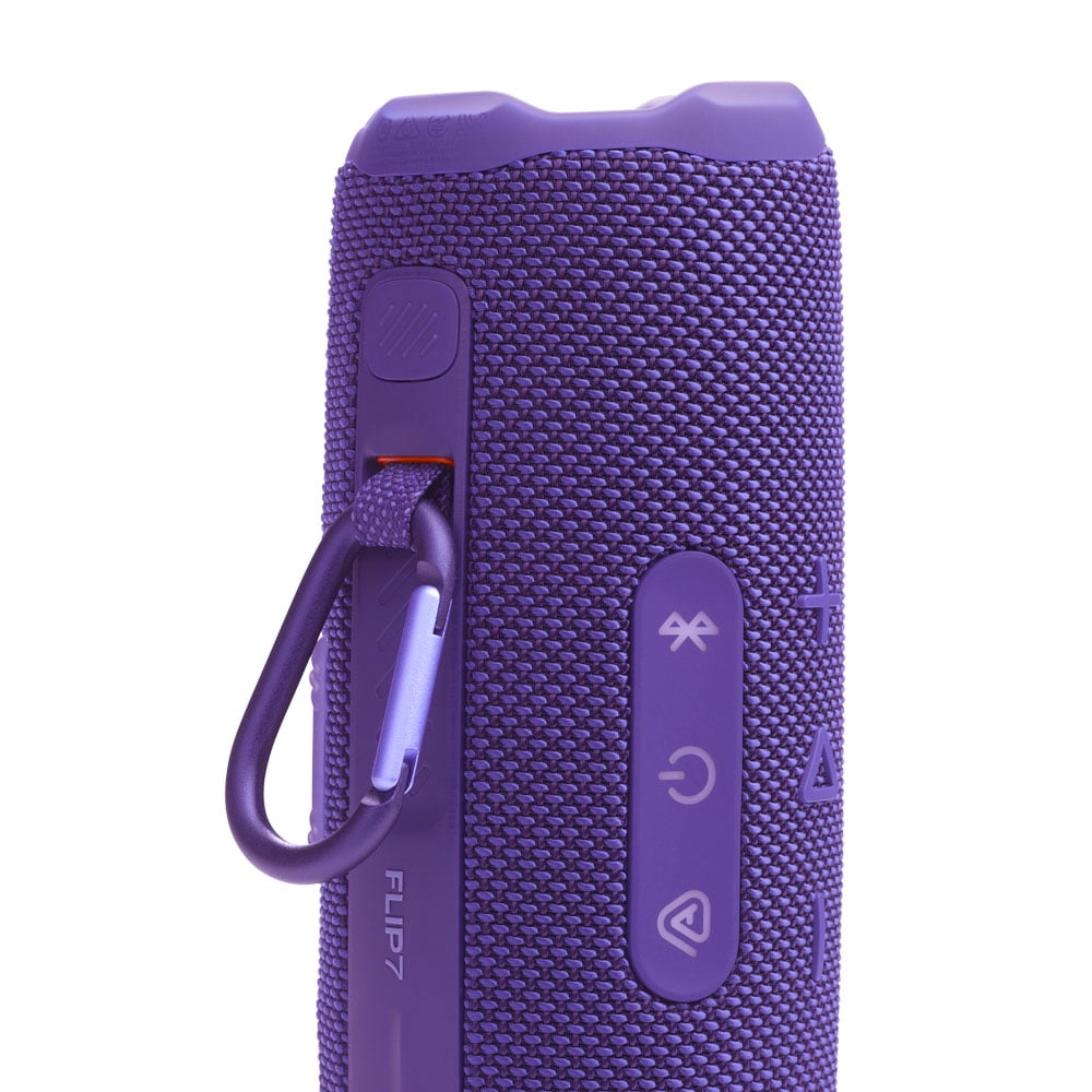 JBL FLIP 7 Waterproof Portable Speaker Bundle with gSport Carbon Fiber Case (Black)