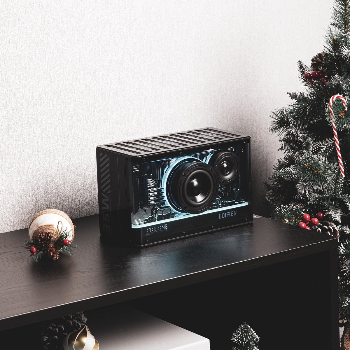 Edifier QD35 Bluetooth Tabletop Speaker 35 Watts High Res Audio (Black)