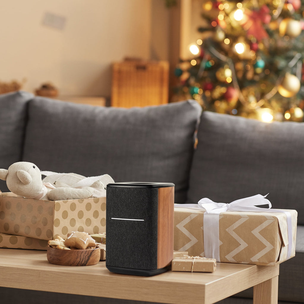 Edifier Wifi Smart Speaker without Microphone, works with Alexa, supports AirPlay 2, Spotify, 40W RMS One-Piece Wi-Fi and Bluetooth Sound System, No Mic MS50A