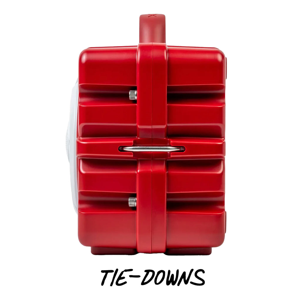 Turtlebox GameDay Series 2.0 Original Outdoor Bluetooth Speaker, Party Mode, Waterproof, 25hr Battery, Crimson/White (TB-ORIG-G3-CRIM-WHT-CRIM-2)