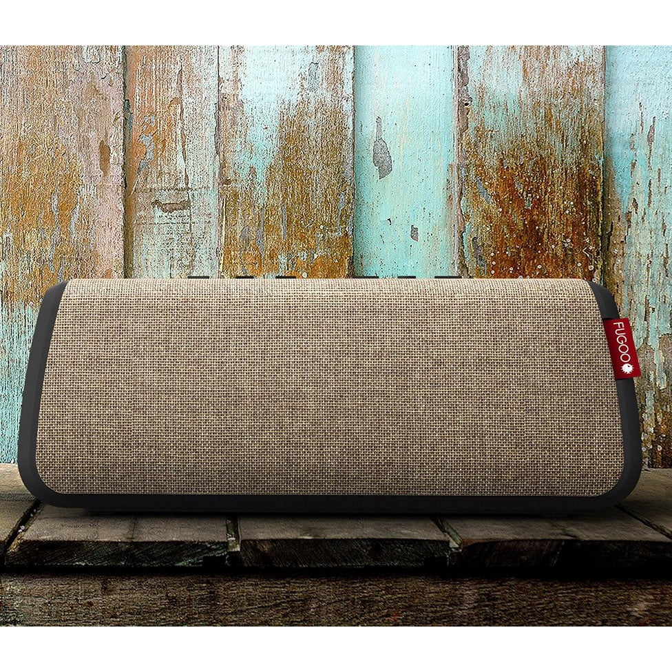 Fugoo Style XL Portable Waterproof Speaker with Bluetooth - Sand/Black (FXLSTSN01)