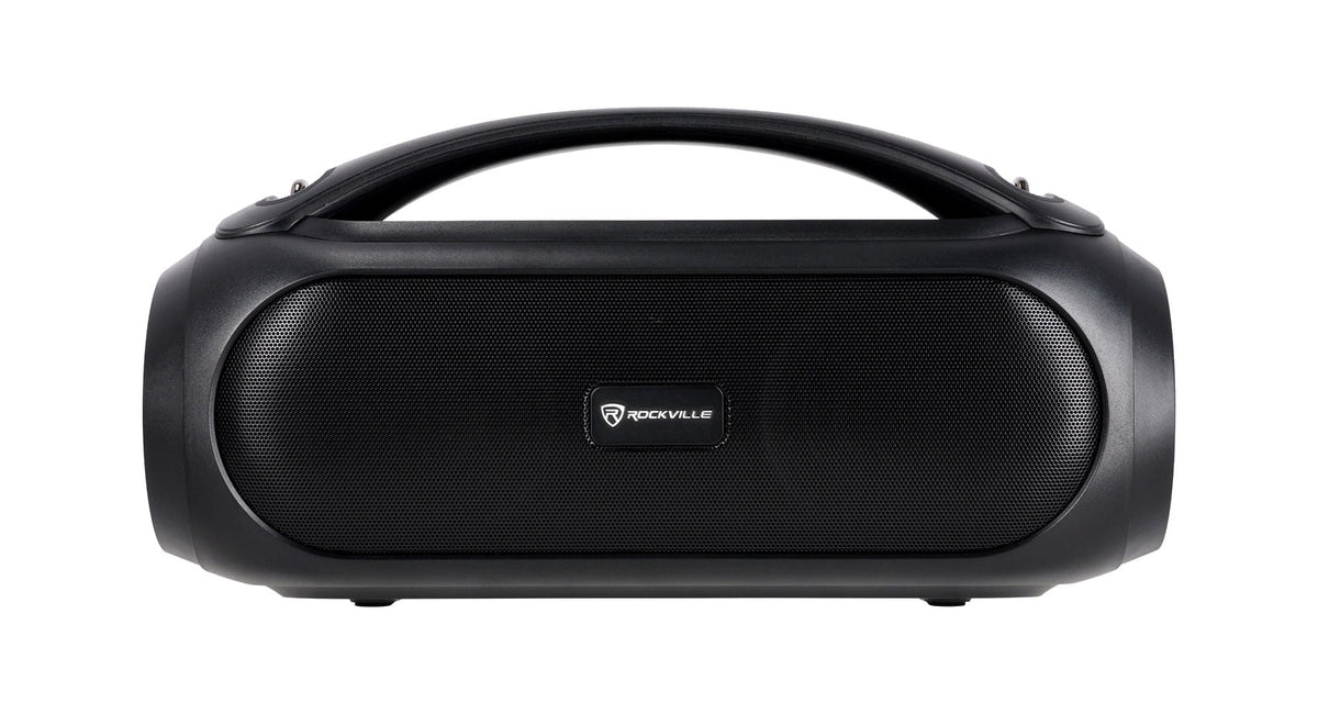 Rockville GO PARTY MAX BASS Large Portable LED Bluetooth Speaker w/Wireless Link