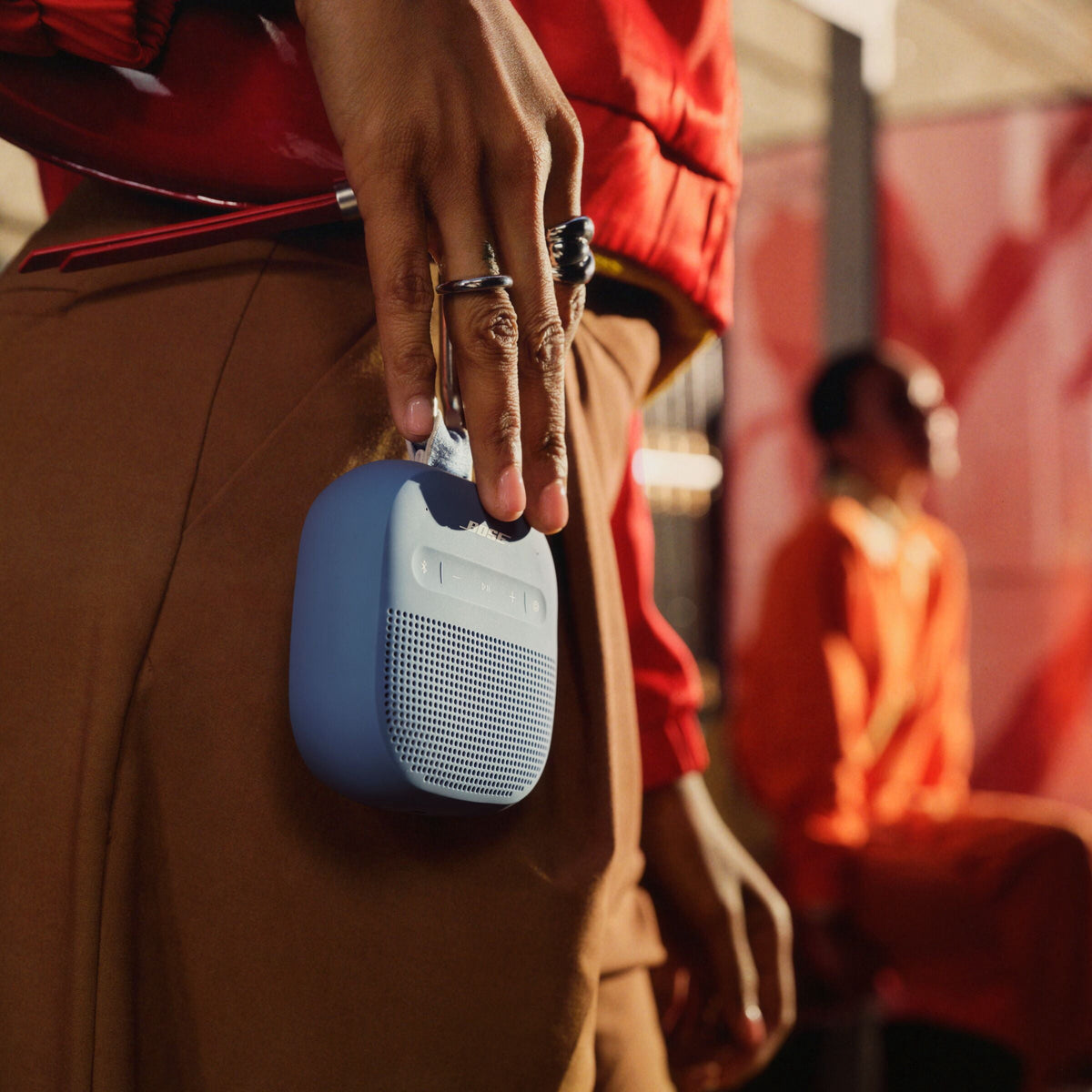 Bose SoundLink Micro II Bluetooth Speaker, Wireless Waterproof Portable Speaker, Sunset Peach