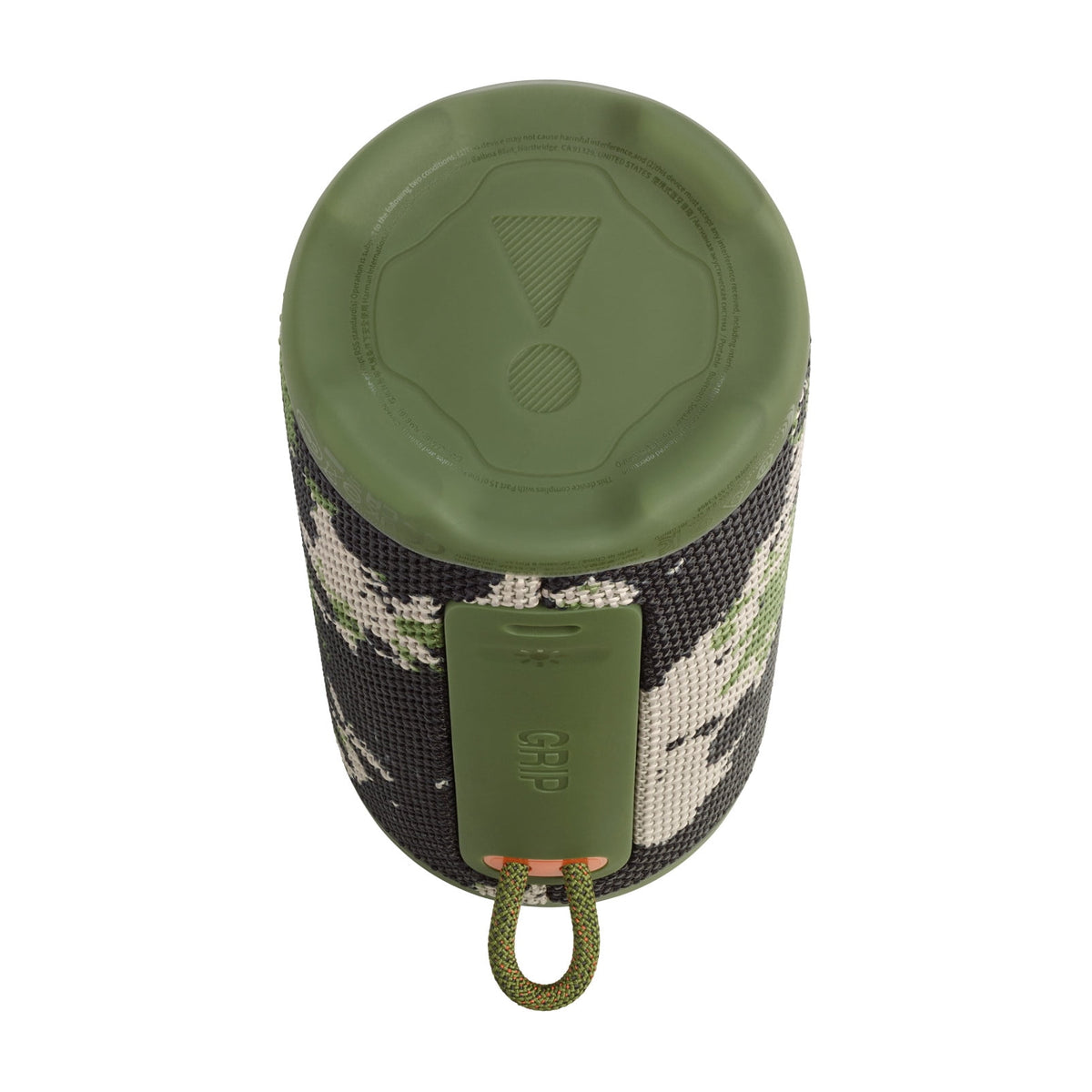 JBL Grip - Compact Bluetooth speaker with bold JBL Pro Sound and ambient light - Black