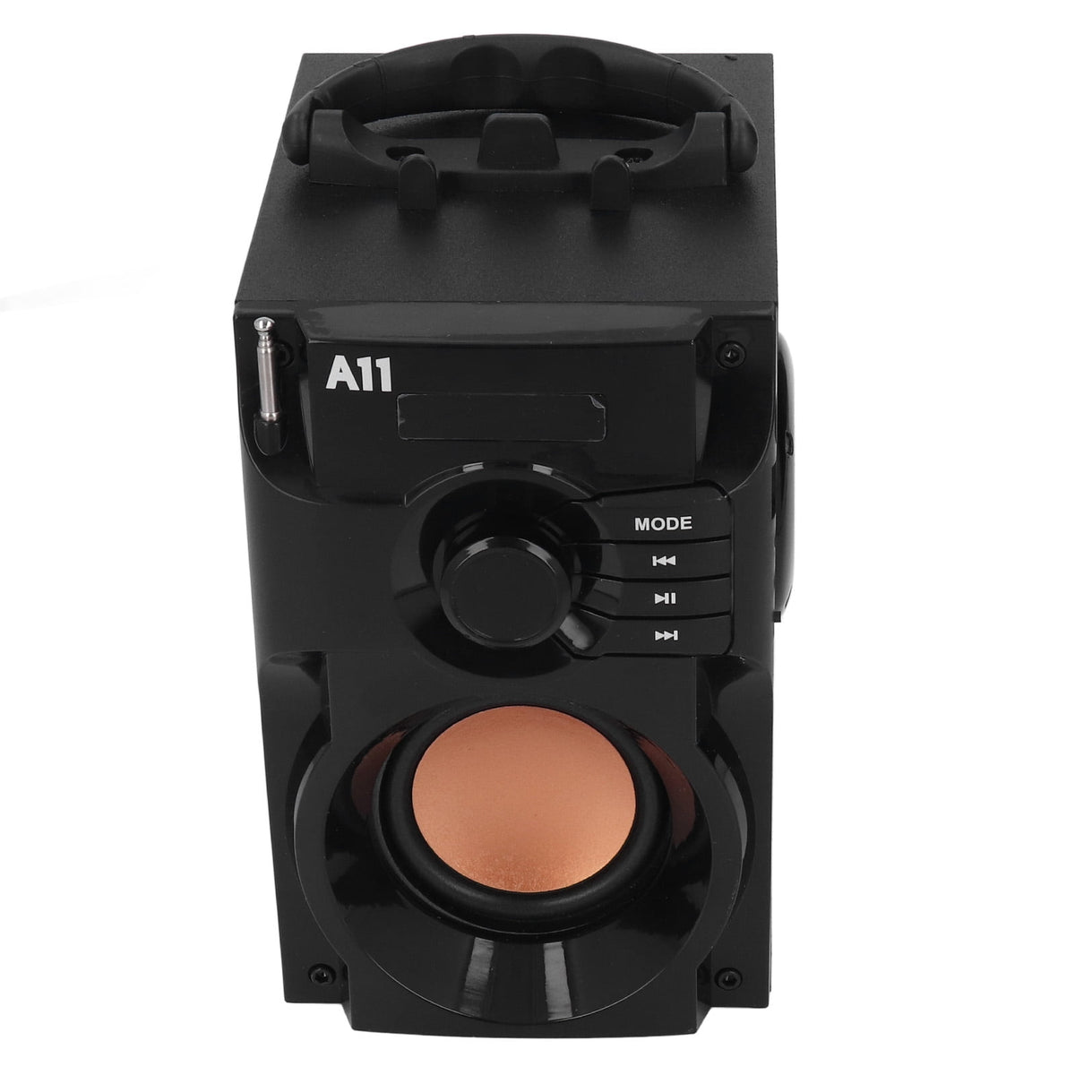 Portable Bluetooth 5.0 Speaker, Stereo Subwoofer Wireless Smart Speaker with Remote Control for Indoor and Outdoor Use, 10 inches / 25.4 cm