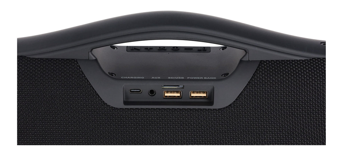 Rockville RPB-XL Loud Portable Bluetooth Speaker Boombox USB/Powerbank/SD/Aux