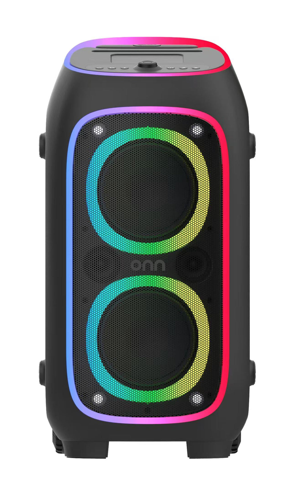 onn XL Wireless Party Speaker with Multicolor LED Lighting