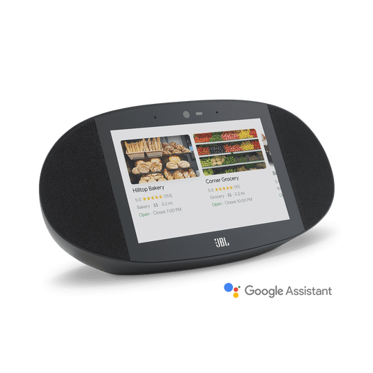 Restored JBL Link View Bluetooth Smart Speaker, 1 Speaker, Black
