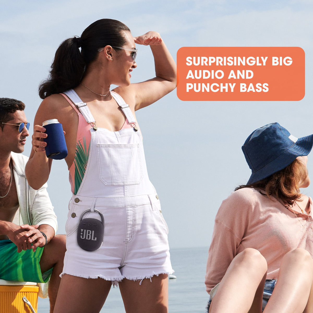 JBL Clip 4 - Ultra-portable Waterproof Speaker - Red