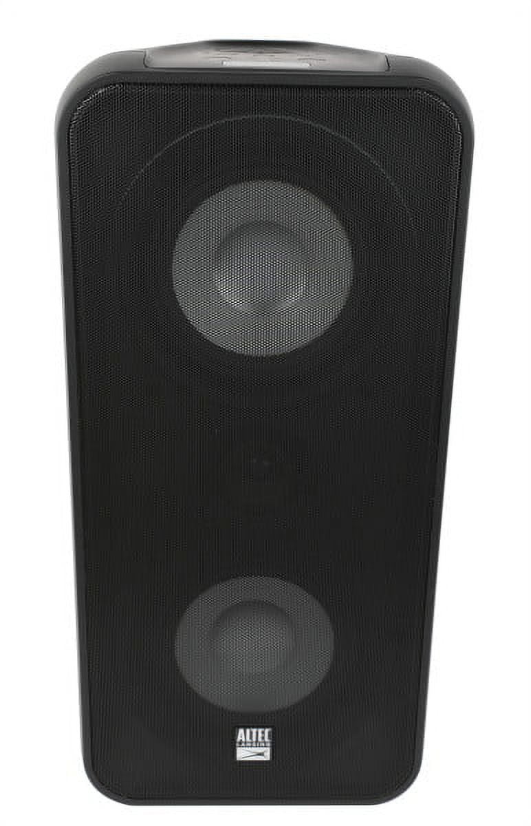 Shockwave 200 Wireless Portable Party Speaker, Multi LED Modes, 12 Hours Rechargeable Battery, Black
