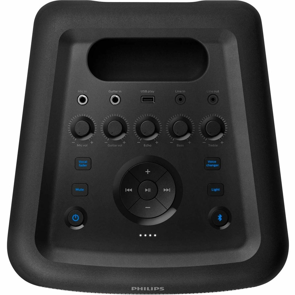 PHILIPS X3206 Portable Party Speaker with Extra Bass, Black