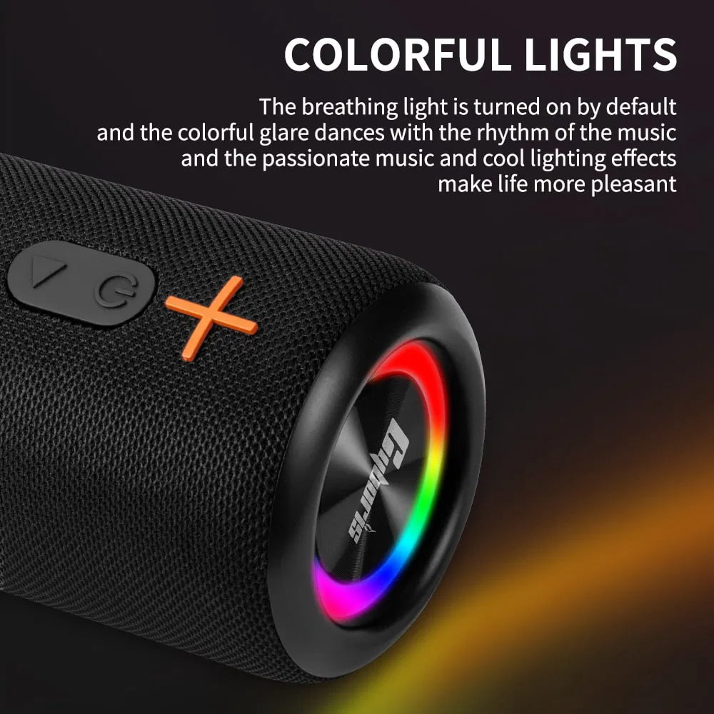 2 in 1 Magnetic Split Bluetooth Speaker, 20W Waterproof Dual Splittable Wireless Stereo with 24H Playtime, True Wireless Pairing for Home
