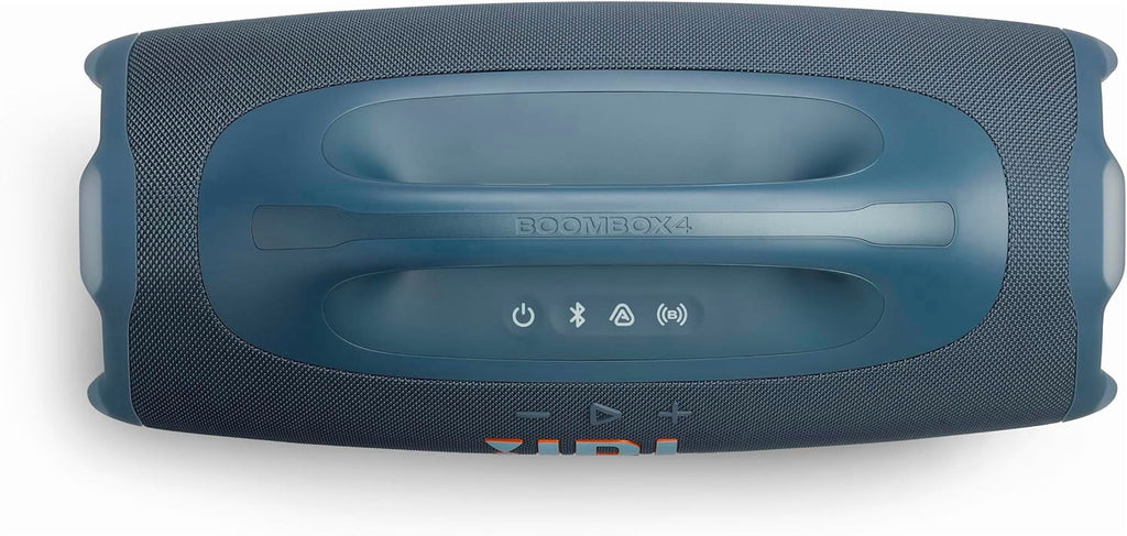 JBL Boombox 4 Portable Waterproof Bluetooth Speaker with Electronics Expo Gear Weather-Resistant Hard-Shell Travel Case – Powerful Bass, 34-Hour Playtime, IP68 Waterproof, Auracast, BLACK