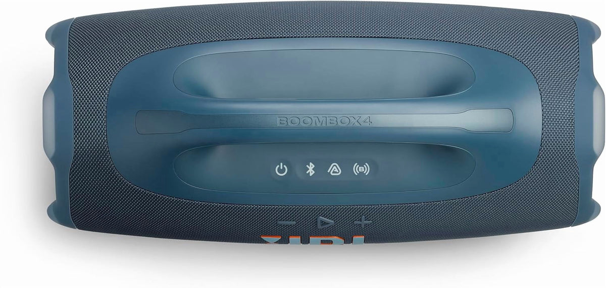 JBL Boombox 4 Portable Waterproof Bluetooth Speaker with Electronics Expo Gear Weather-Resistant Hard-Shell Travel Case – Powerful Bass, 34-Hour Playtime, IP68 Waterproof, Auracast, BLACK