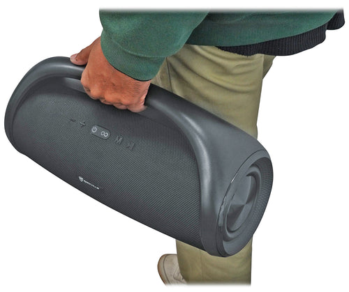 (2) Rockville CANON-XXL Portable Bluetooth Speakers w/Huge Bass+Wireless Linking