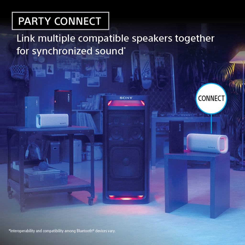 Sony ULT FIELD 3 Wireless Portable Bluetooth Speaker, IP67 Waterproof, Dustproof, Rustproof, and Shockproof Black