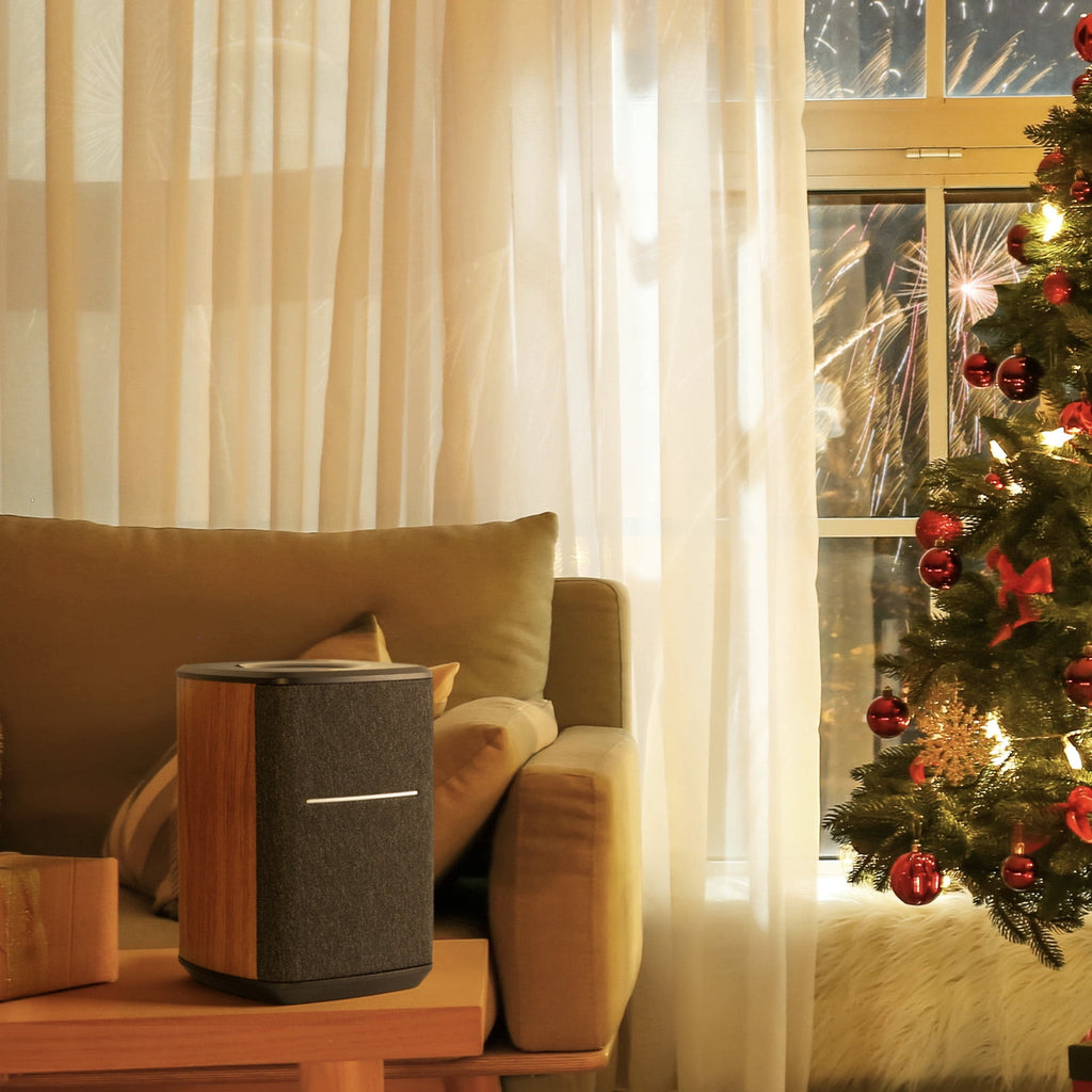 Edifier Wifi Smart Speaker without Microphone, works with Alexa, supports AirPlay 2, Spotify, 40W RMS One-Piece Wi-Fi and Bluetooth Sound System, No Mic MS50A