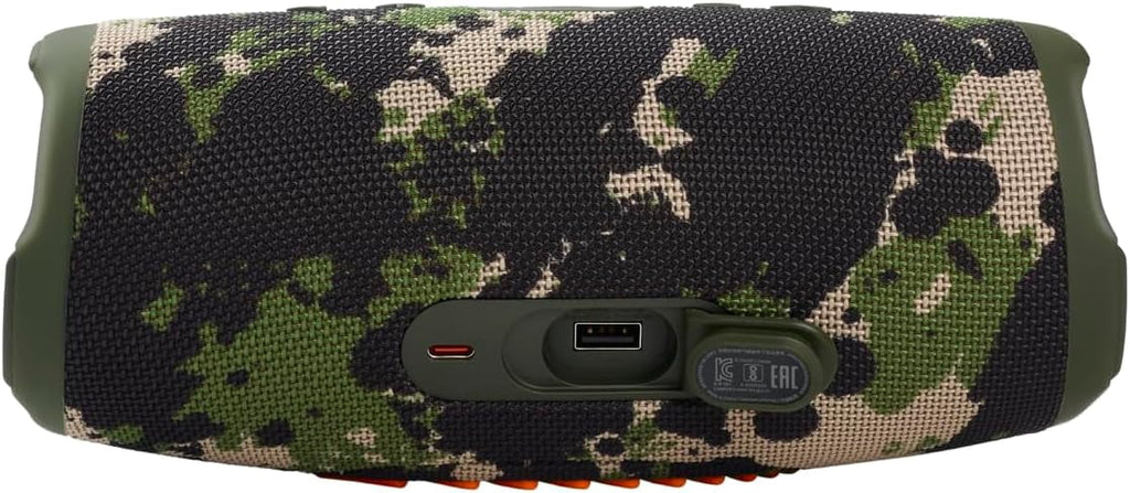 JBL Charge 5 - Wi-Fi Portable Waterproof (IP67) Bluetooth Speaker with Powerbank USB Charge Out, 20 Hours Playtime, Partyboost, Including Winguard Protective Travel Case