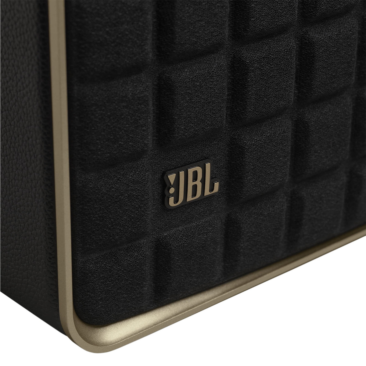 JBL Authentics 300 - Portable smart home speaker with Wi-Fi, Bluetooth and voice assistants with retro design. - Black