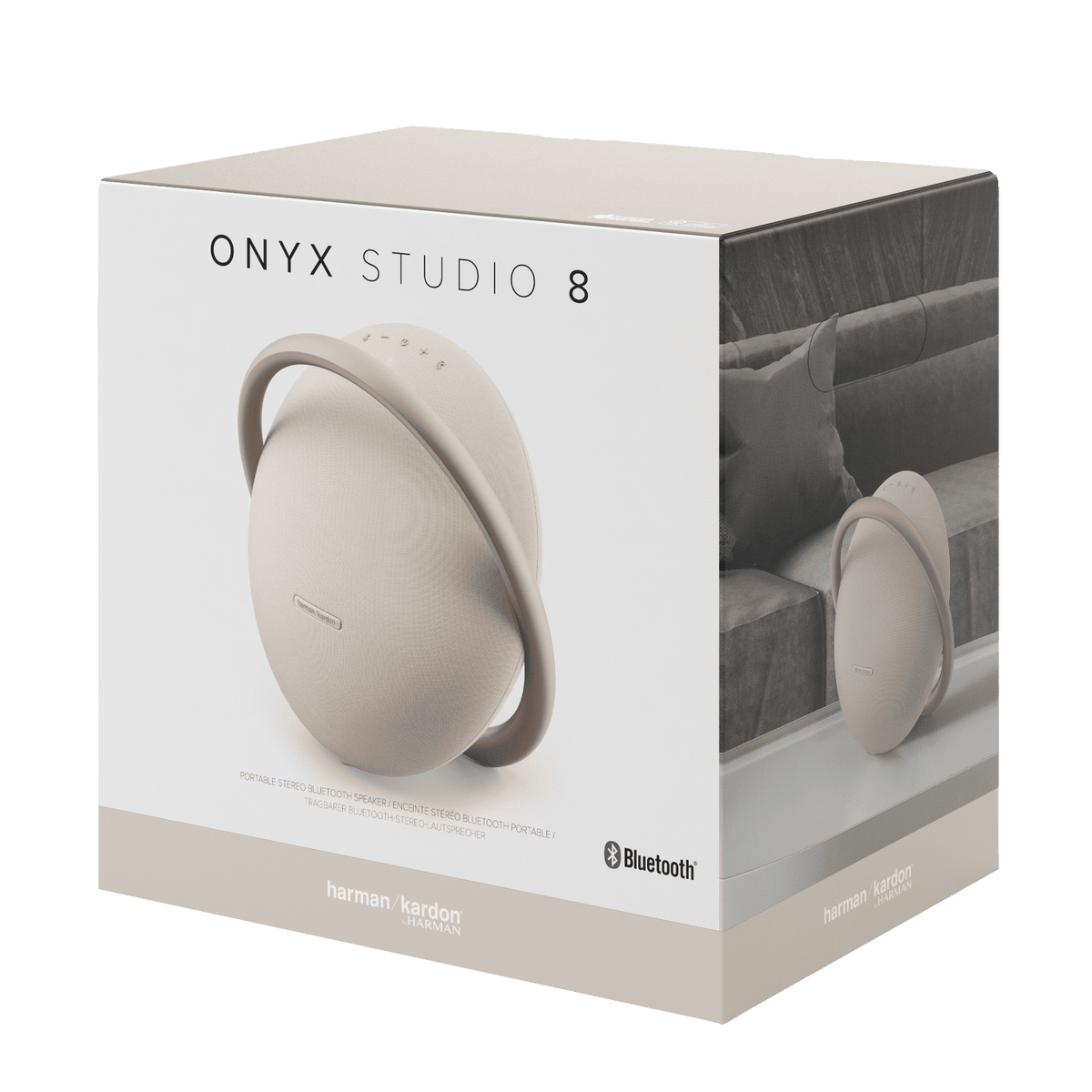 Harman Kardon Onyx Studio 8, Portable stereo Bluetooth speaker
