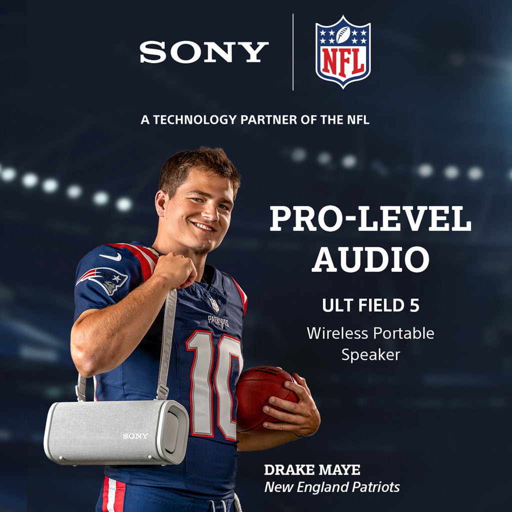 Sony ULT FIELD 5 Wireless Portable Bluetooth Speaker, IP67 Waterproof, Dustproof, and Rustproof, Black