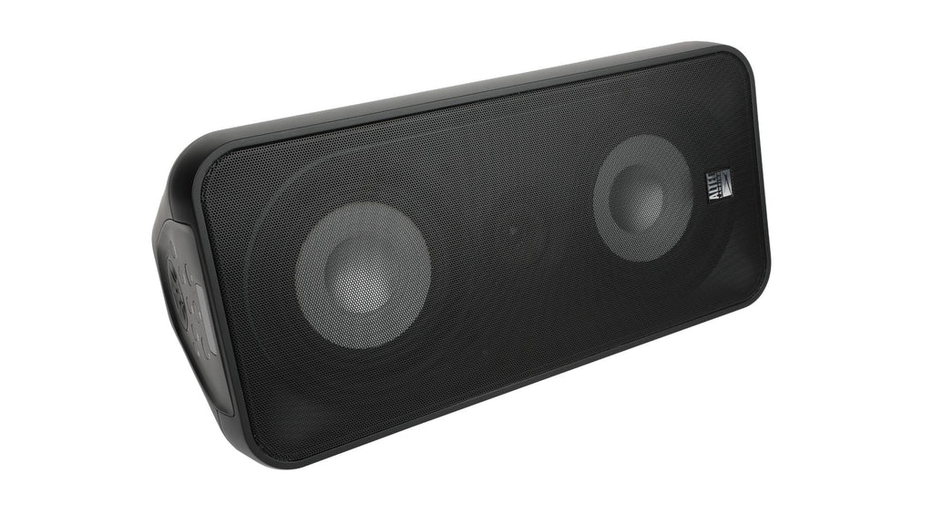 Shockwave 200 Wireless Portable Party Speaker, Multi LED Modes, 12 Hours Rechargeable Battery, Black
