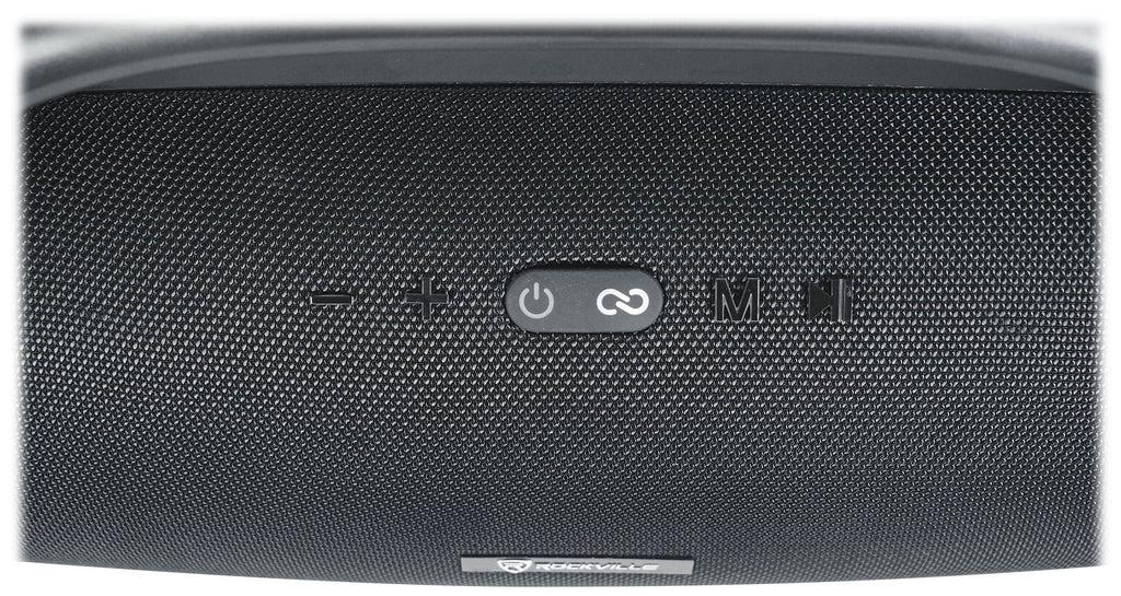 (2) Rockville CANON-XXL Portable Bluetooth Speakers w/Huge Bass+Wireless Linking