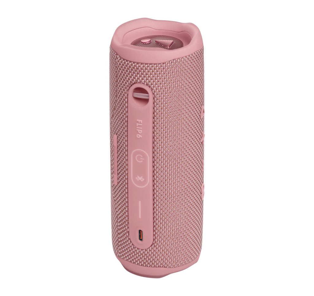 JBL Flip 6 Pink Portable Bluetooth Speaker and divvi! Case Bundle