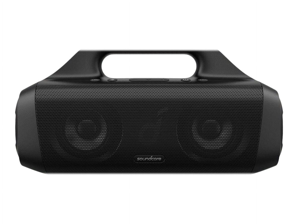 Anker Soundcore Motion Boom Portable Outdoor Bluetooth Speaker with Titanium Drivers IPX7 Waterproof 24H Playtime, Black