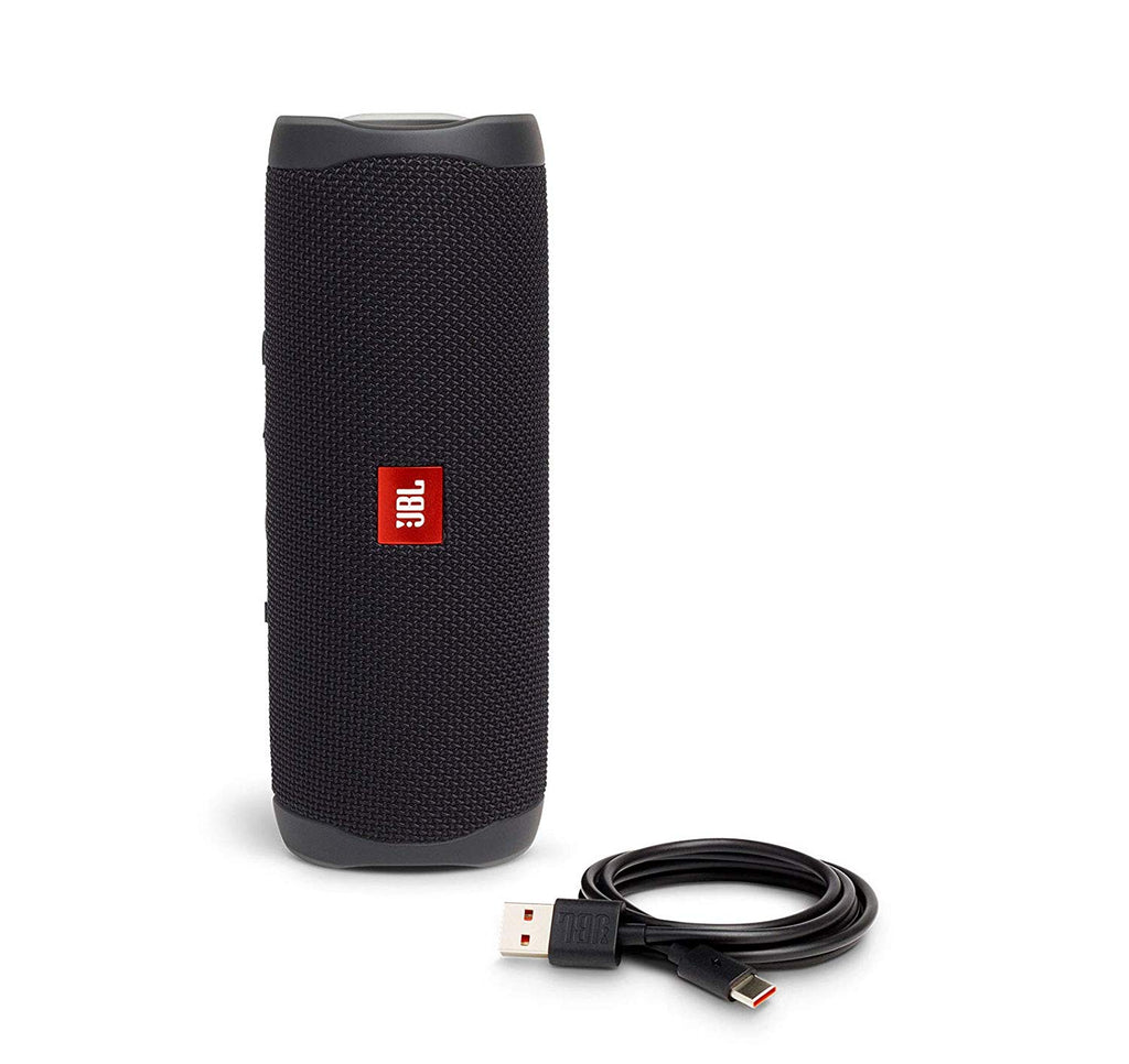 JBL Flip 5 Waterproof Wireless Bluetooth Portable Speaker, USB Cable, Pink, JBLFLIP5PINKAM-PR, 2 Count