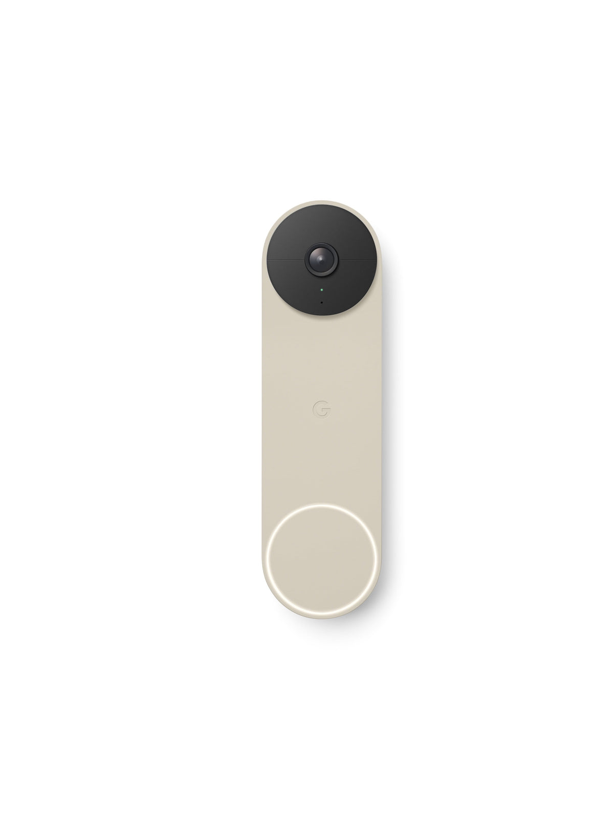 Google Nest Doorbell (Battery) - Video Doorbell Camera - Wireless Doorbell Security Camera - Snow