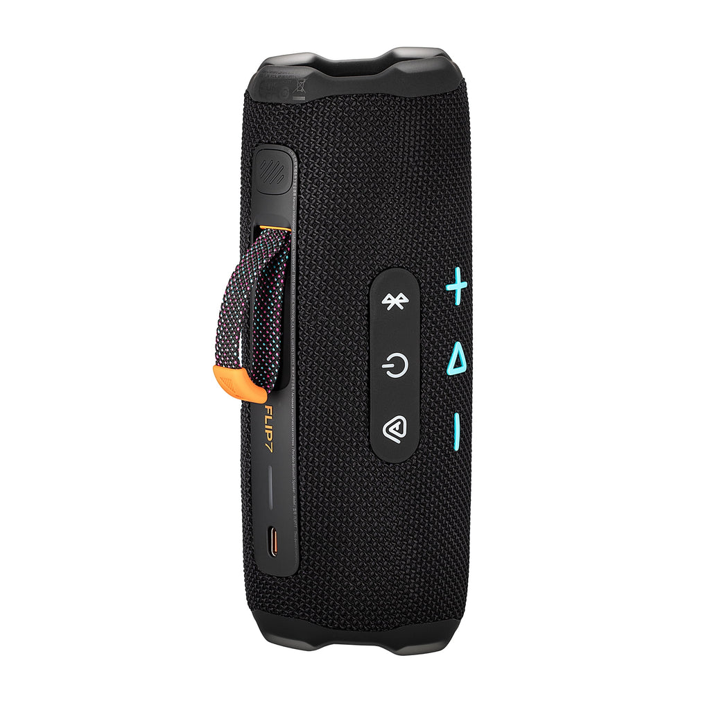 JBL Flip 7 Portable Speaker (Black), IP68 Waterproof with Travel Case (International Model)