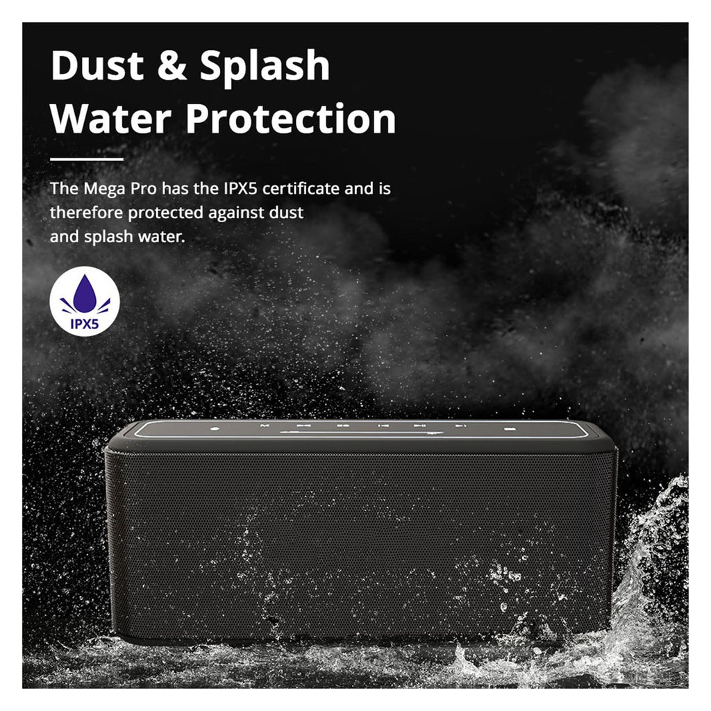 60W Bluetooth Speaker Portable Speaker With Enhanced Bass, NFC, IPX5 Waterproof,Voice Assistant ,Bike Audio